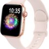 4f401ab99e9034f9 TreasureMax Sport Band Compatible with Apple Watch Bands 38mm 40mm 41mm 42mm 44mm 45mm 49mm,Soft Silicone Strap Compatible for Apple Watch Series 9 Ultra 8 7 6 5 4 3 2 1 SE Men Women Grey 38/40/41MM