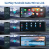 4f42e479c050acb6 Universal Portable for Screen, Screen Wireless Stereo with Carplay Android Auto, Car Toucree