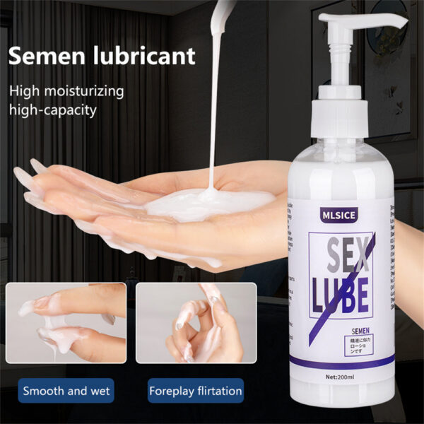 4f4333dec6dee633 Anal Lubrication Water-based Semen Lube Intimate Lubricant Session 18+ Sex Goods for Men Women Lubricants Masturbation Toys