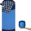 Backpacking Flannel Sleeping Bag Lightweight for Adults Hiking Ultralight Compact Sleeping Bag Portable Warm Weather Summer with Compression Sack