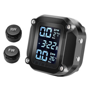 4f6e9c2e5f6ec40a M5 Combination Monitor Digital Display External Motorcycle Wireless Tire Pressure Detector
