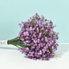 Yastouay Babys Breath Artificial Flowers, 12Pcs Fake White Babys Breath Flowers Artificial Bulk, Real Touch Faux Babies Breath Gypsophila Bouquet for Wedding Floral Arrangement Party Decor