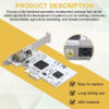 4f93d8694c0e2628 Expansion PCIE To AV Surveillance HD 640X480 Resolution Video Image Capture Card