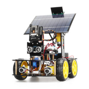 4f9fbeebb3e9cb2f Programmable Robot Car for Arduino Profesional ESP32 Cam Solar Tracking and Charging Set DIY Electronics Project Robotic Kit