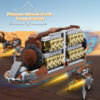 BuildMoc Space Movie War Platoon Attack Building Blocks Set hine and DestRobot Bricks Toys For Children Birthday Gifts