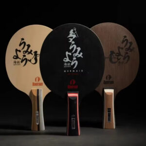 4fb186b1769754a1 KOKUTAKU MERMAID Table Tennis Blade Racket PURE BLACK CARBON WOOD Allround Offensive Ping Pong Bat Paddle