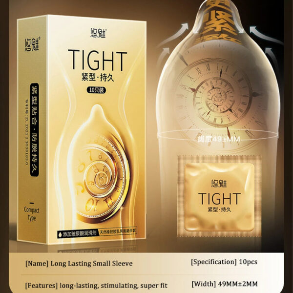 10pcs Ultra Thin Latex Smooth Condom 49mm Small Size For Men Sex Products Tight Durable Condoms Sex Toys For Couples Men Women