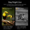 1080P Night Vision Binoculars 10x Digital 800m Full Dark Infrared Night Vision Telescope Goggles 2.8” Large Screen For Camping