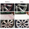 4fcbe8284a20f2ac HGKJ Car Paint & Wheel Iron Particles Powder Cleaning Super Rust Dust Remover Spray Metal Surface Defender Auto Rim Cleaner