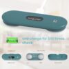 5018fab5af25d382 Pocket ECG Monitoring Device with OLED Screen Bluetooth EKG Monitor for Rhythm Waveform, Free APP AI Analyze with iOS/Android