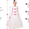 502a3e6c4bdb7981 Flower Girl Long Dresses for Wedding Floral Lace Tulle Floor Length Maxi Kids Bridesmaid Even Ball Gowns Wed Guest