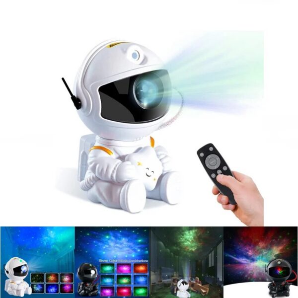 Astronaut Starry Sky Full of Stars Ambient Spaceman Laser Nebula Water Ripple Bedroom Projection Light