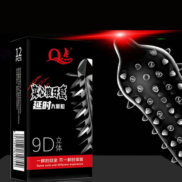 507da6d938466848 Time Prolong Condoms Granular Sex Toys Erotic for Men Delay Ejaculation Large Spikes Sex Products High Sensitive Sexshop 성인용품