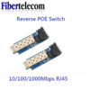 Mini RPOE 1.25G Media Converter Slot SFP Transceiver Module 5V -24cDC  input 1 SFP Slot 1 RJ45 Ethernet SFP Fiber Switch