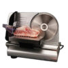 220V Electric Meat Slicer, Commercial Mutton Beef Lamb Cutter, Automatic Vegetable & Bread Slicing Machine, Stainless Steel Food