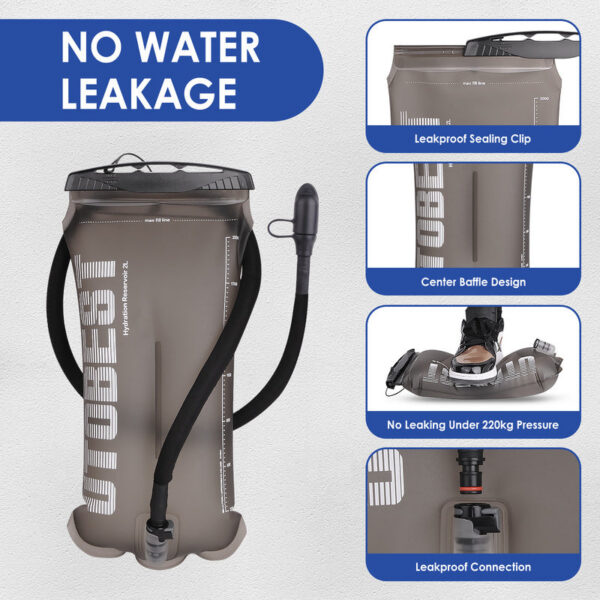 5097b35dd5b3a487 UTOBEST 1.5L/2L/3L Bladder Pack Reserevoir TPU Water Storage Bag for Camping Cycg Running Hiking
