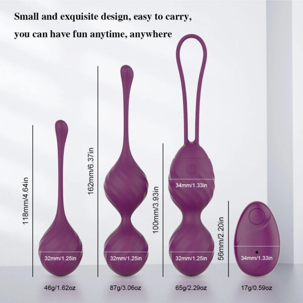 509ca60f6516b8a4 Wireless Remote Control Vagina Egg Tighten Exercise Vibrator For Women Kegel Balls Ben wa Ball G-Spot Vibrators Vagina Sex Toys
