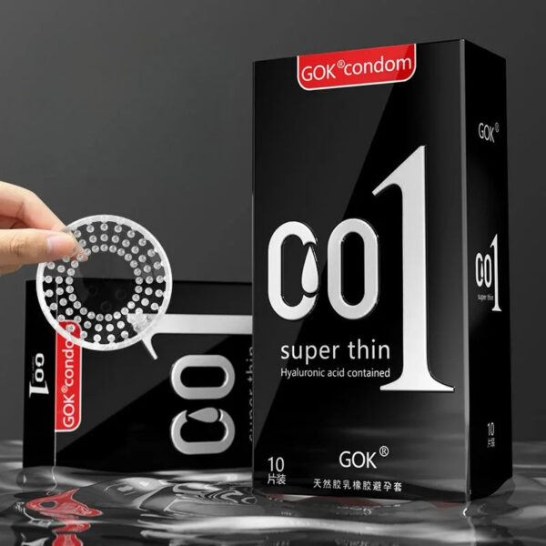 50d4b64d5c193b87 001 Upgraded Ultra Thin Condoms 10PCS Natural Latex Hyaluronic Acid Condom Sex Toys for Adult Penis Sleeve Contraception Supplie