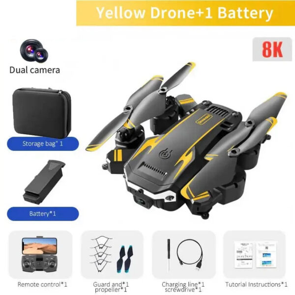 50e61bf334a44b15 MIJIA G6Pro Drone 8K 5G GPS Professional HD Aerial Photography Qual-Camera Omnidirectional Obstacle Avoidance Quadrotor
