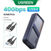 510dfa48ce7a45c3 UGREEN M2 SSD Case M.2 NVMe SATA SSD Enclosure Adapter 20Gbps USB 3.2 Gen2 USB C External Enclosure Supports M and B&M Keys