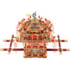 Piececool 3D Metal Puzzle -Bridal Sedan Chair Wedding Series Model Building Kits Jigsaw Toy ,Birthday Gifts for Adults