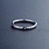 512ec56fcafe768e Modian 100% Real 925 Sterling silver Stackable Ring Clear Fashion Simple CZ Wedding For Women Genuine Classic Jewelry