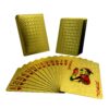 5148e3d40dc0db4e Foil Playing Card Tuhao Gold Waterproof PET/PVC Plastic Texas Checker