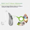 20 Channel Mini Rechargeable Aid Digital BTE Hearing Aids Adjustable Sound Amplifier Portable Deaf Elderly audifonos