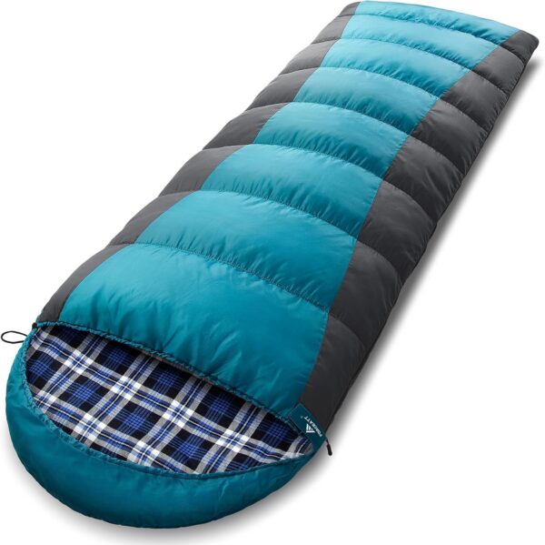 516e42385d18fd6a Forceatt Schlafsack Winter, -5°-20 Grad Schlafsack Outdoor für 3-4 Jahreszeiten, Leichtgewichtig und Wasserdicht Warm Schlafsack Camping für Erwachsene Geeignet für Rucksackreisen, Wandern und Reisen.