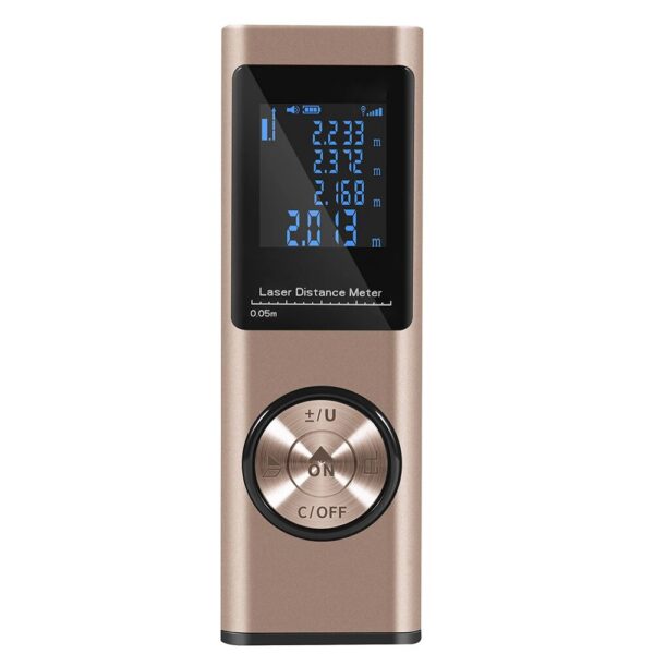 Mini Rangefinder Tape Digital Laser Distance Meter Angle Measure Range Finder Portable Construction Tool