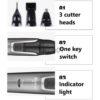 Electric Shavers 3in1 rechargeable beard trimer men micro shaver eyebrow hair trimmer for nose and ear cleaner grooming set x0918