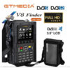 GTmedia 2 meter DVB-S2/S2X H.265 Meter Satellite Finder than V8 FINDER PRO vs satk ST-5150 ws-6933