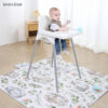 51ee6cea29e80351 INSULAR Children's Carpet Baby Play Mat Nursery Climbing Pad Foldable Anti-slip Waterproof Durable Portable Educational Activity