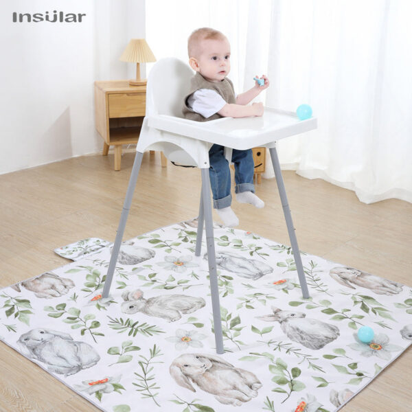 51ee6cea29e80351 INSULAR Children's Carpet Baby Play Mat Nursery Climbing Pad Foldable Anti-slip Waterproof Durable Portable Educational Activity