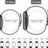 Geoumy Metal Magnetic Bands Compatible for Apple Watch Band 38mm with Case, Stainless Steel Milanese Mesh Loop Replacement Strap Compatible with iWatch Series 8/7/6/5/4/3/2/1 SE Women Men, Rose Gold