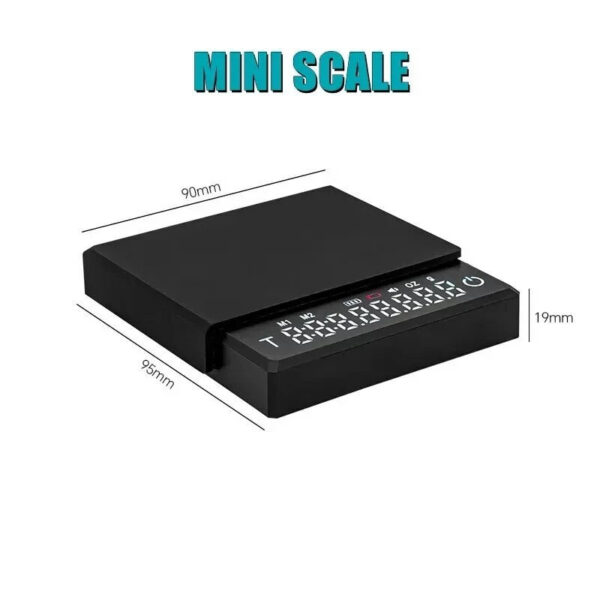 Personal Electronic For Household Italian Coffee Gram Weight Chronograph Kitchen Scale Waterproof Mini