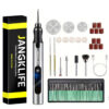USB Cordless Rotary Tool Kit Woodworking Engraving Pen DIY For Jewelry Metal Glass Mini Wireless Drill