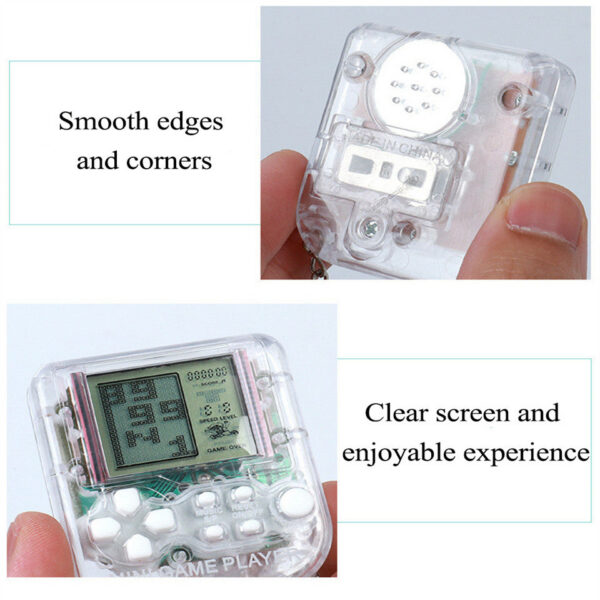 GAMINJA Retro Mini Handheld Players Classic Electronic Games Hand Held Game Child Puzzle Gaming Console Toys Gift
