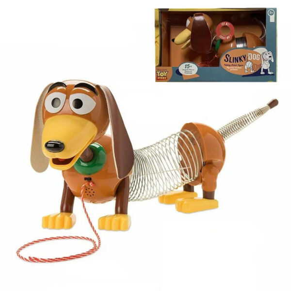 524ed8002f663101 Original Disney Pixar Toy Story 4 Talking Stretch Slinky Dog Action Figures Toys Animal Anime Speak English Toy Children Gift