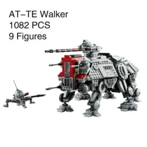 524f5b7d792f0e44 At-te Walker Set 75337 Terrain Tactical Actuator 1082PCS Building Block Model DIY Kid Puzzle Assembled Collect Toy Birthday Gift