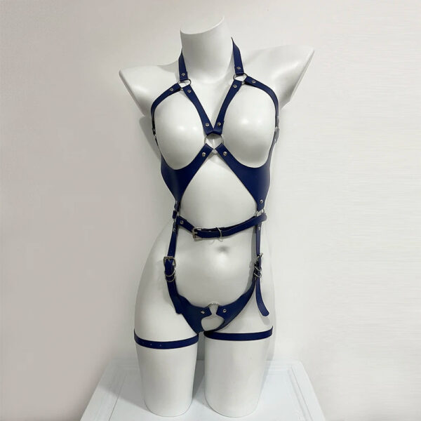 5250f76f5d752b0d Sexy Body Harness Belt Set Tights Women Bdsm Leather Lingerie Fetish Clothing Underwear Harness Bondage Sex Toy Accessories