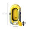 52830d4f6074691f Iatable 2 People PVC Canoe Kayak Rubber Dinghy Thicken Foldable Drifting Fishing Boat Raft With Air Pump And Paddles