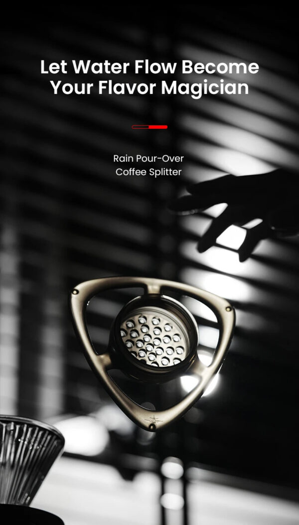 5286ac3fab86c2c5 MHW-3BOMBER Rain Pour-Over Coffee Splitter Control Flow Rate Coffee Dripper Tritan Material Enhance Brewing For Barista