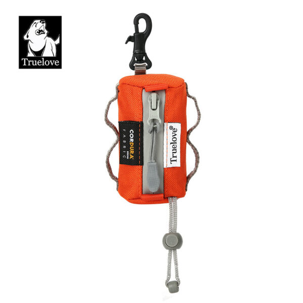 52978a2ee96ddfcf Truelove Pet Adjustable Small Dispenser Canine Poop Bag Holder with Carabiner Suitable for All Dog Leashes Walk TLB2012