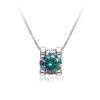 529971f70833157b JoyceJelly 1ct D Color VVS Moissanite Pendant Necklace For Women Classic Design Sterling Sier Jewelry Diamond Test Passed