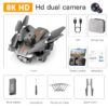 NEW P11 Pro Drone 8K HD Camera GPS Professinal Four-way Intelligent Obstacle Avoidance Foldable Quadcopter RC Distance 5000M Toy