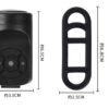 Bicycle Electric USB Charging Horn MTB Mountain Bike Warning Safety Ring Waterproof Bell Cycling Accessories