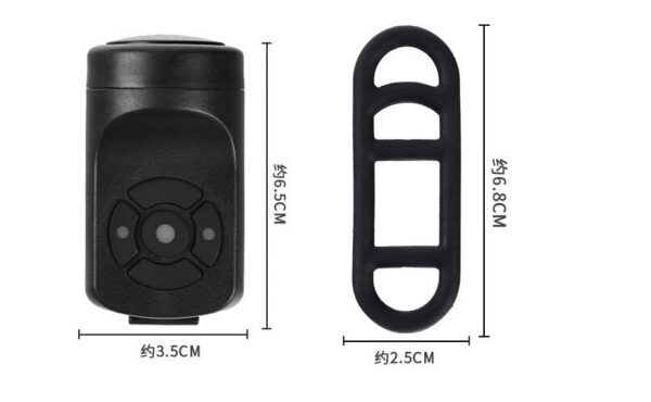 Bicycle Electric USB Charging Horn MTB Mountain Bike Warning Safety Ring Waterproof Bell Cycling Accessories