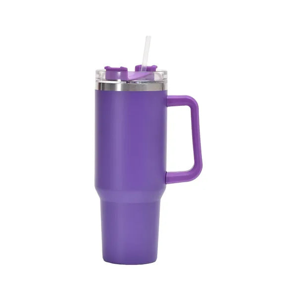 52a2d542407df07a Pink Sten leys 40oz Mugs Tumblers With Handle Insulated Tumbler Lids Straw Stainless Steel Coffee Termos Cup ready to ship 10.25