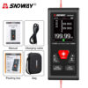 SNDWAY Dual Distance Meter Rechargeable Bilateral Laser Rangefinder 200m 120m Digital Tape Measure Angle Measurment Tool
